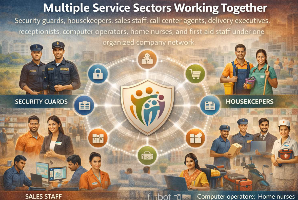 Multiple Service Sectors Working Together